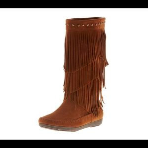 CAMBRA WOMEN US 8 BROWN MID CALF BOOT